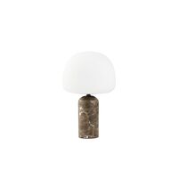 Kin Table Lamp H33 Brown Marble