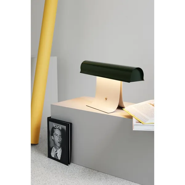 Archive Table Lamp L50 Black Steel