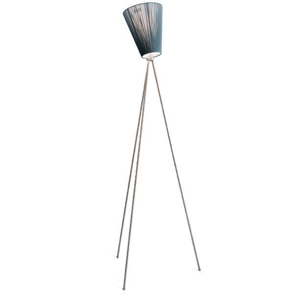Norra Oslo Golvlampa Metall & Gr&ouml;n Lampsk&auml;rm