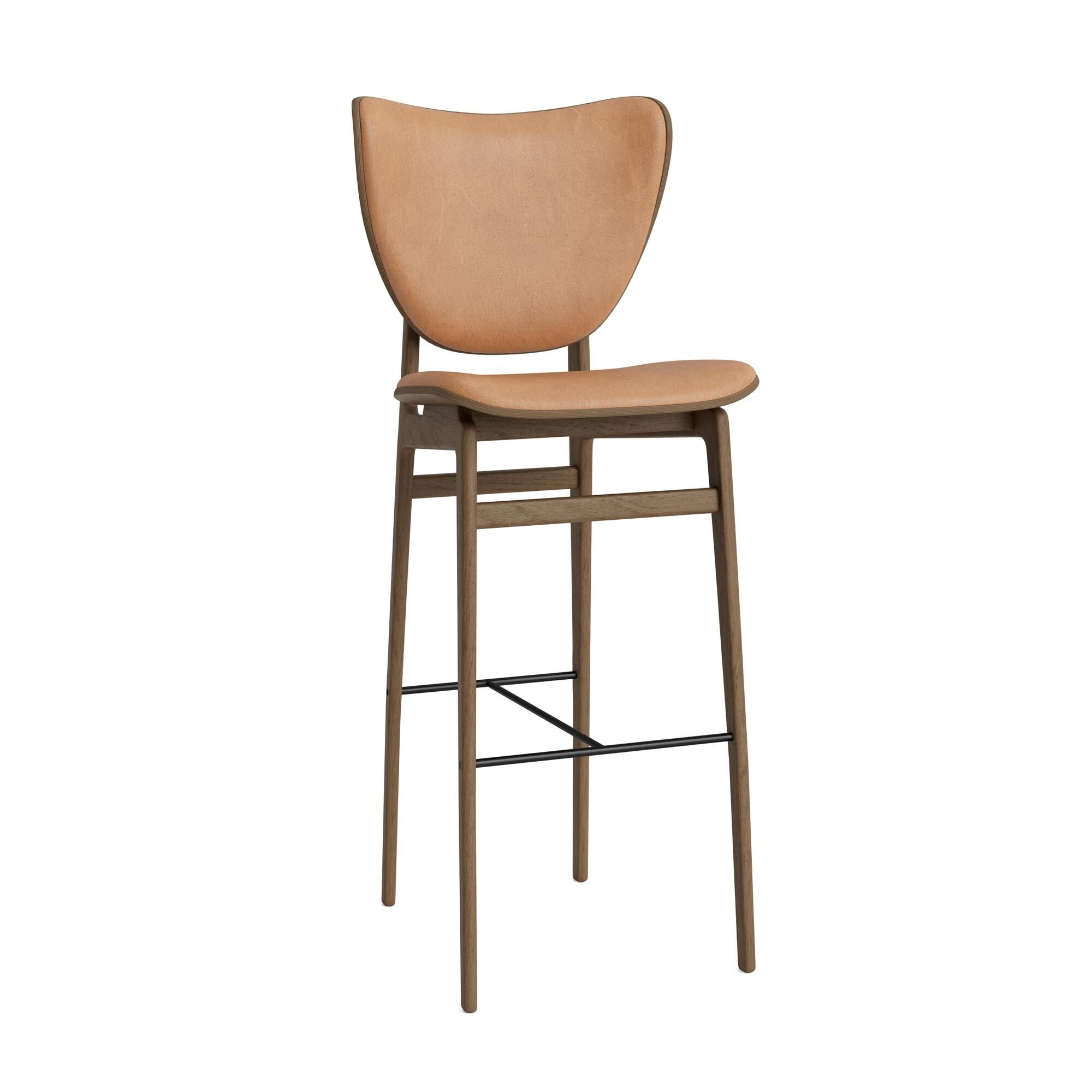 Elephant Barstol H75 cm Lys Rget Egetr/Camel 21004
