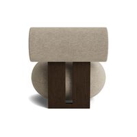 Hippo Fauteuil Donker Gerookt Eiken/Barnum Col 3