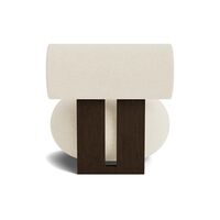 Hippo Armchair Dark Smoked Oak/Barnum Col 24