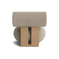 Hippo Armchair Oak/Barnum Col 3
