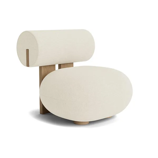 Hippo Armchair Oak/Barnum Col 24