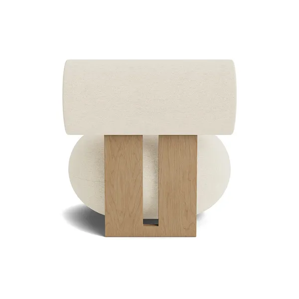 Hippo Armchair Oak/Barnum Col 24