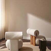 Hippo Armchair Oak/Barnum Col 24