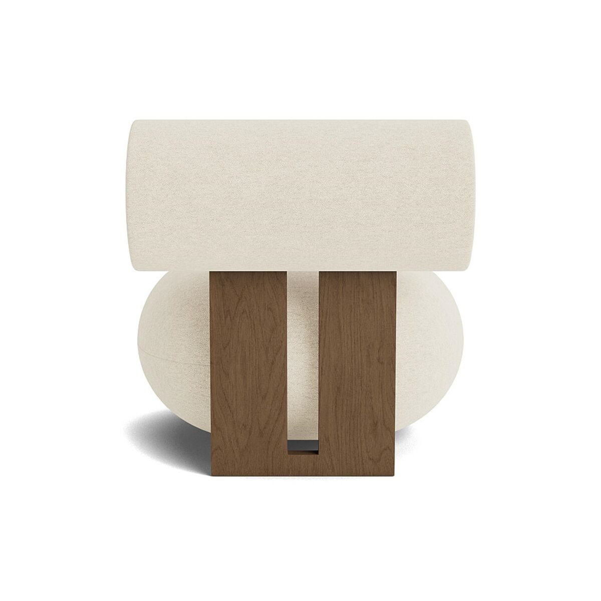 Hippo Armchair Light Smoked Oak/Barnum Col 24