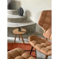 Ottomano Mammoth Rovere Affumicato Chiaro/cammello 21004