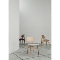 NY11 Spisebordsstol Mørk Røget Egetræ/Anthracite 21003