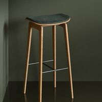 NY11 Barstol H75 cm Mørk Røget Egetræ