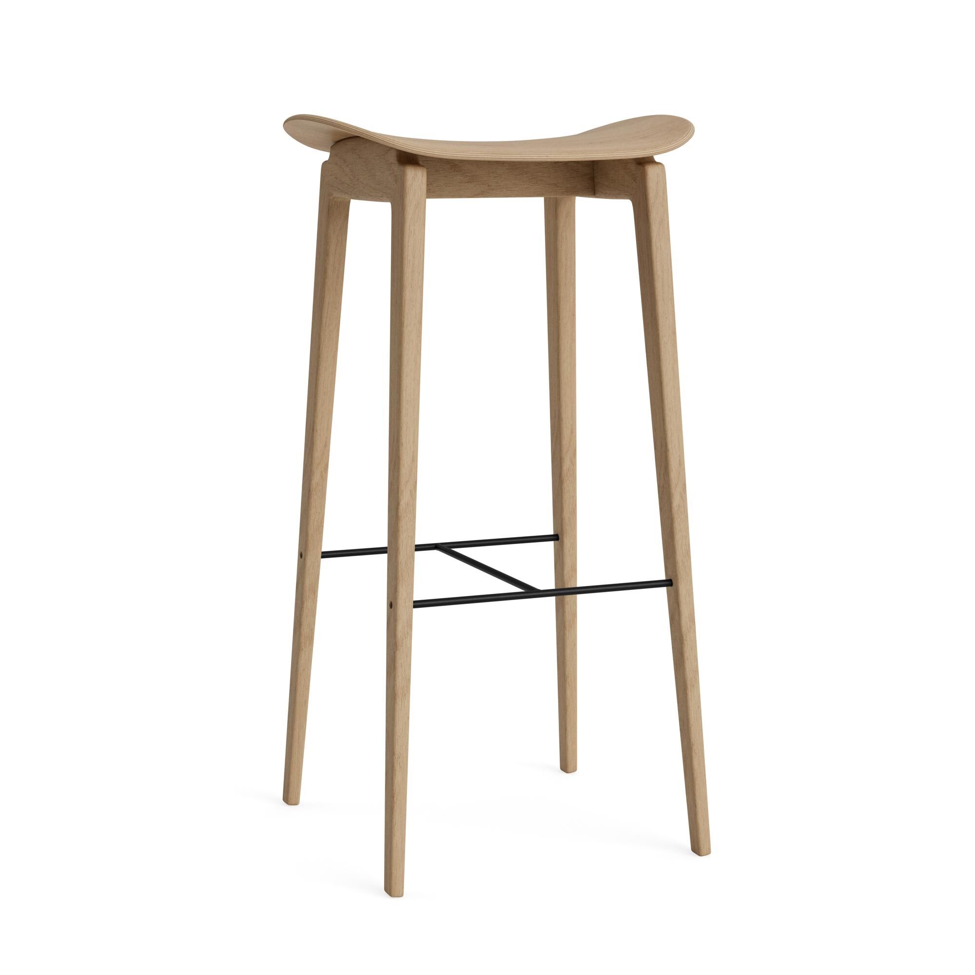 NY11 Barstol H75 cm Egetræ