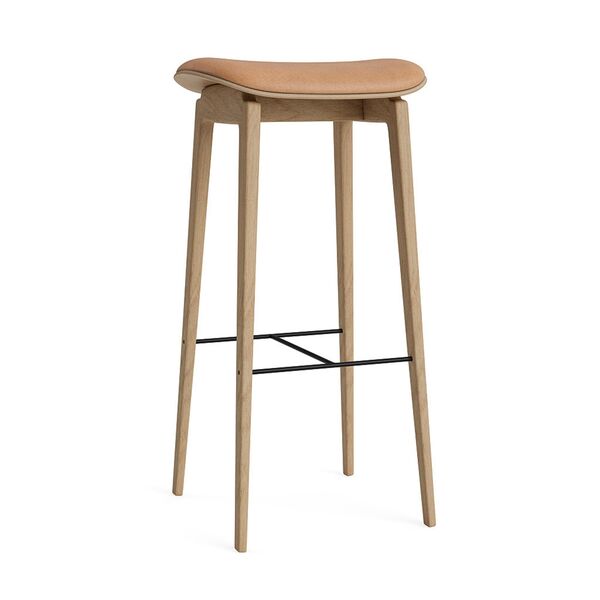 NY11 Barhocker H75 cm Eiche/Kamel 21004