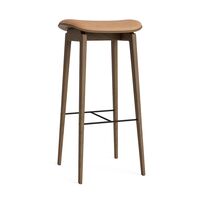 NY11 Barhocker H75 cm Eiche Hell geräuchert/Kamel 21004