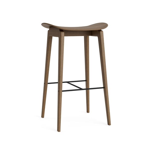NY11 Tabouret de Bar H65 cm Chêne Fumé Clair