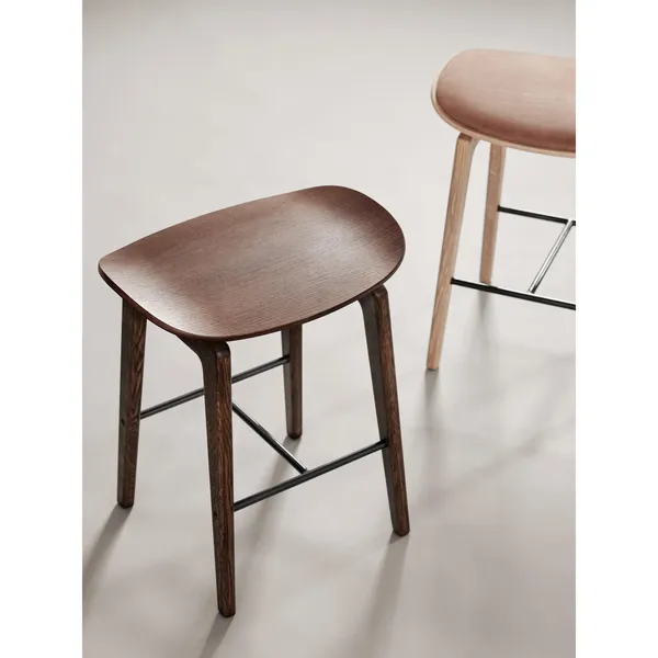 NY11 Barhocker H65 cm Räuchereiche Hell