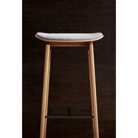 NY11 Barhocker H65 cm Räuchereiche Hell