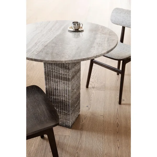 Totem Eetkamerstoel Gestoffeerd Naturel/Terra Lime 20365