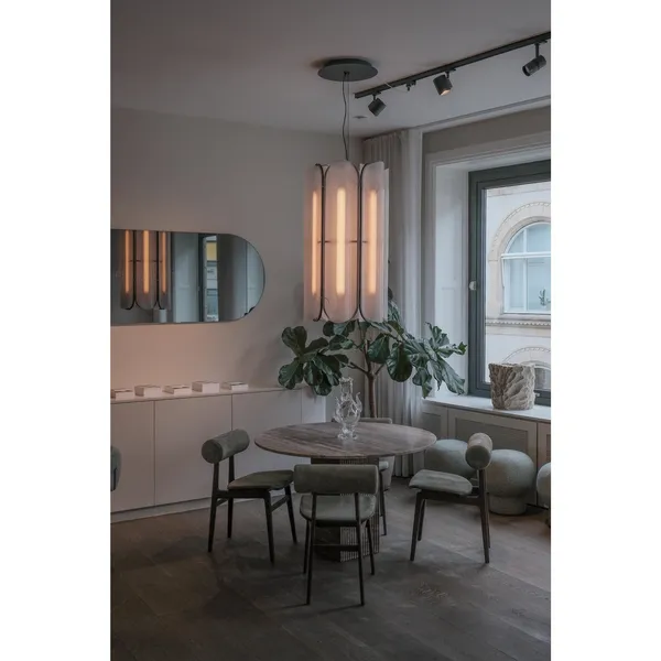 Totem Eetkamerstoel Gestoffeerd Naturel/Terra Lime 20365