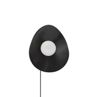 Fuji Wall Lamp Small Burnt Black