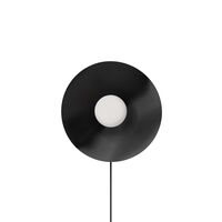 Fuji Wall Lamp Small Burnt Black