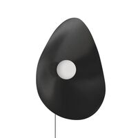 Fuji Wall Lamp Large Burnt Black