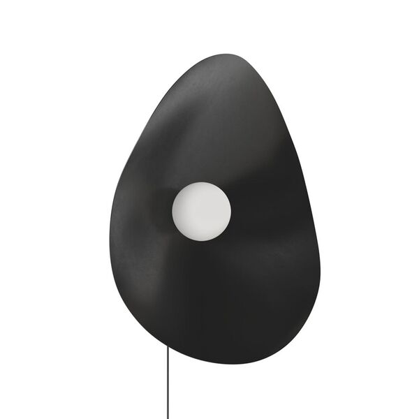 Fuji Wandlamp Groot Verbrand Zwart
