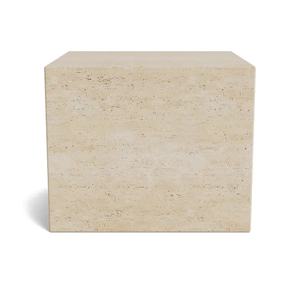 Cubism Coffee Table Small Travertine