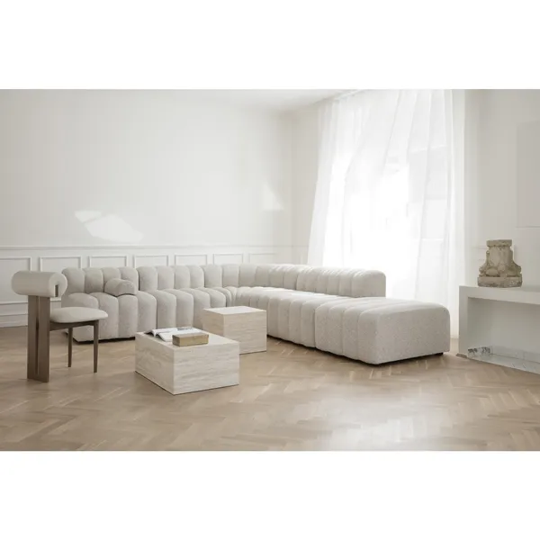 Cubism Coffee Table Small Travertine