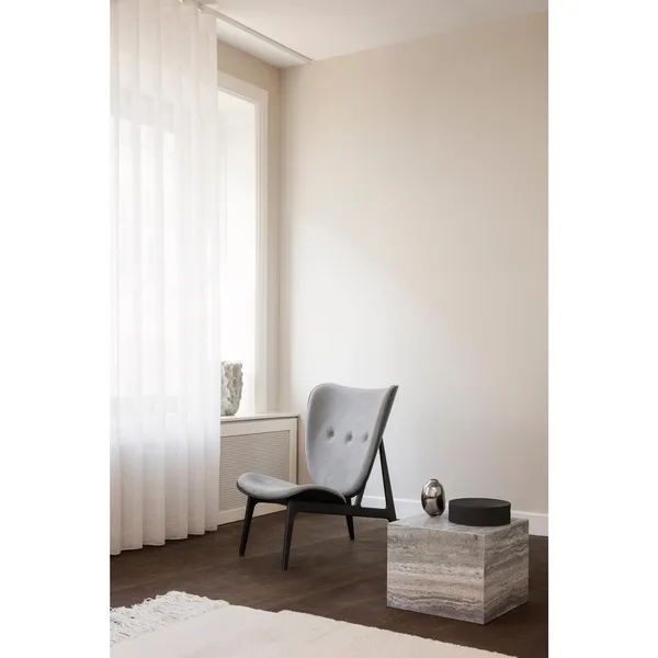 Cubism Coffee Table Small Silver Travertine