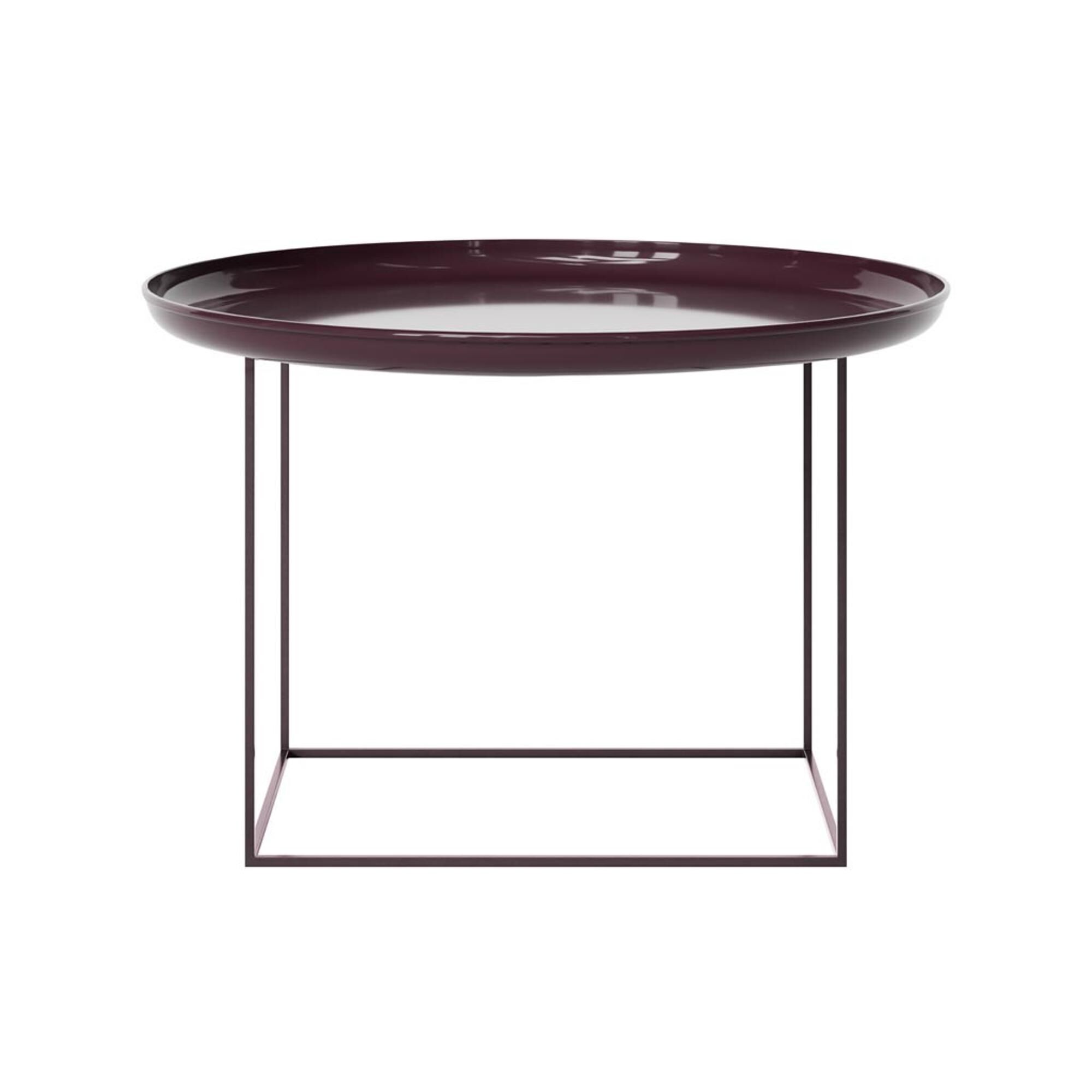 Duke Sofabord Medium Lacquered Maroon