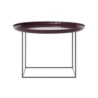Duke Coffee Table Medium Lacquered Maroon