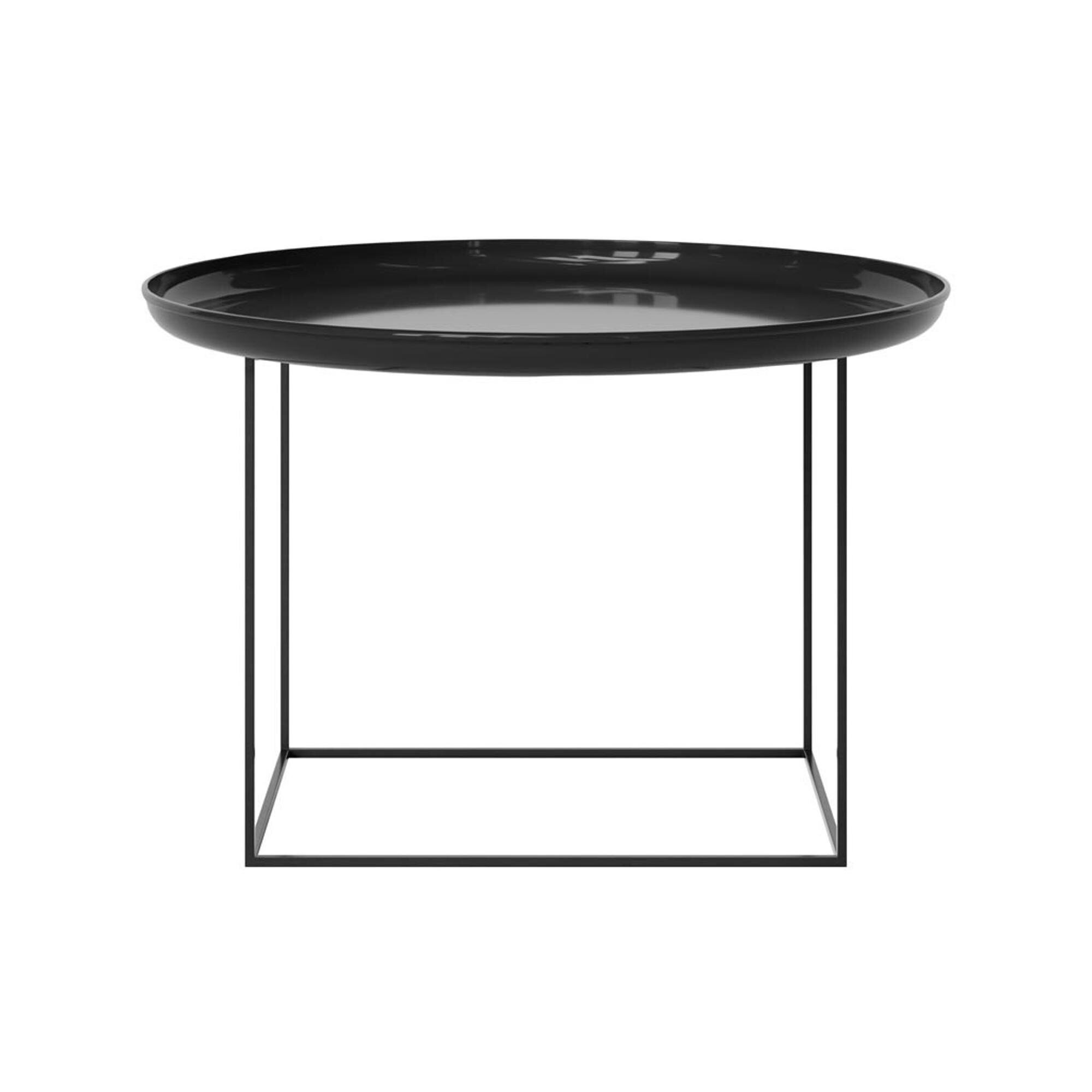 Duke Sofabord Medium Lacquered Obsidian