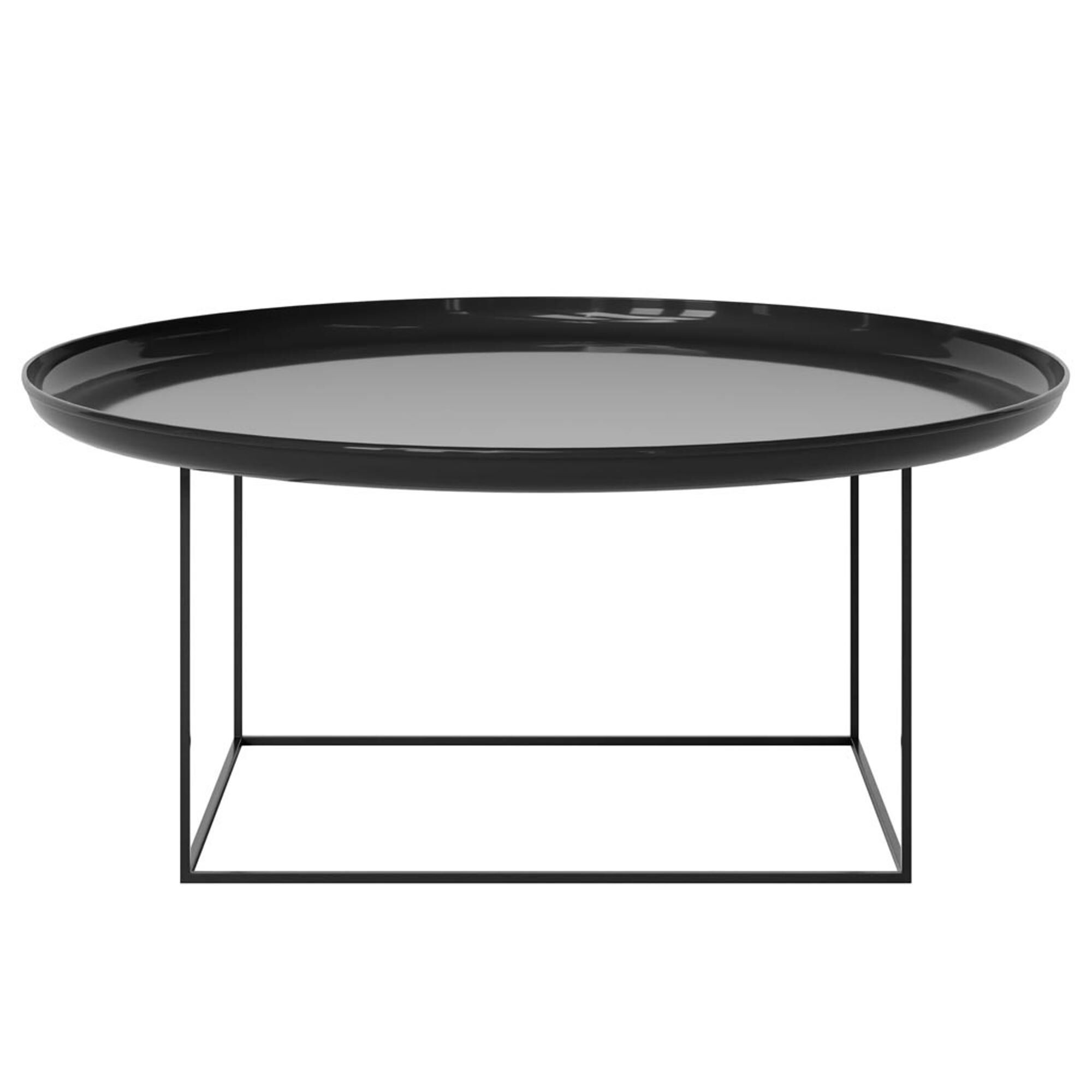 Duke Salongbord Stor Lakkert Obsidian