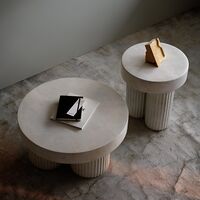 Gear Side Table Chalk