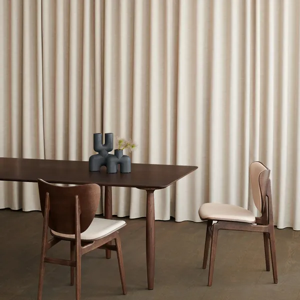 Oku Dining Table L200 cm Dark Smoked Oak