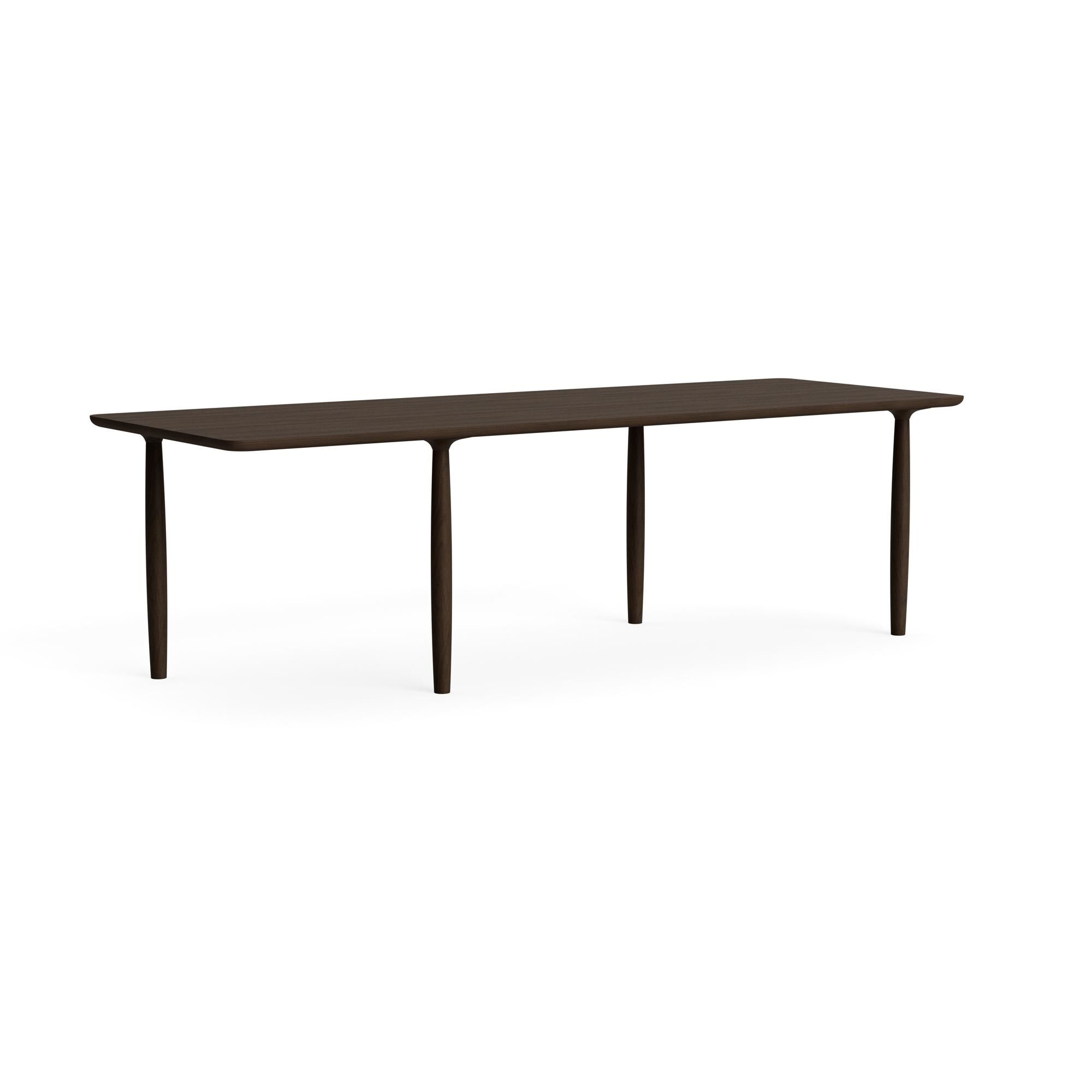 Oku Spisebord L250 cm Mørk Røkt Eik