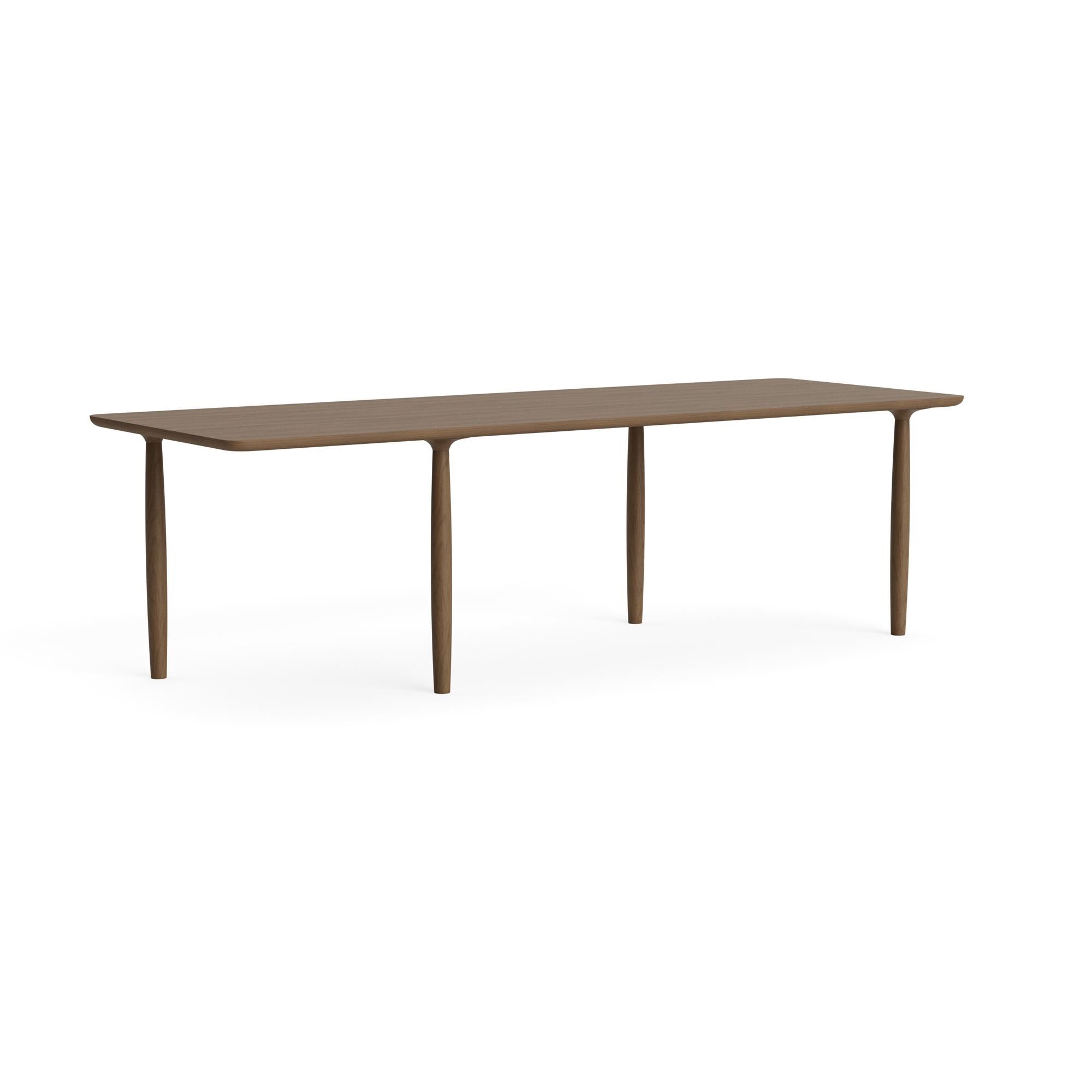 Oku Spisebord L250 cm Lys Rget Egetr