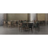 Oku Dining Table L250 cm Light Smoked Oak