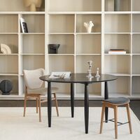 Oku Round Dining Table Ø120 Black