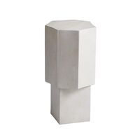 Quartz Side Table Chalk