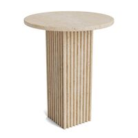 SoHo Table Basse Haute en Travertin