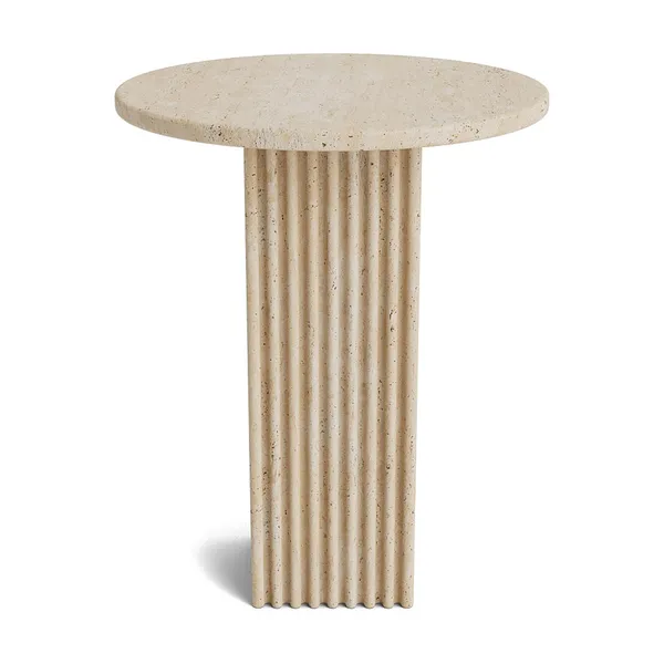 SoHo Table Basse Haute en Travertin
