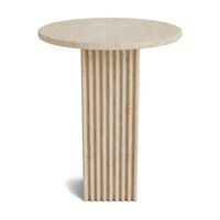 SoHo Table Basse Haute en Travertin