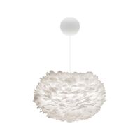 Suspension Eos Medium Blanc avec Rosette de Canon Blanc