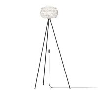Lámpara de Pie Trípode Eos Mini Blanco con Patas Negro