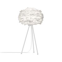 Eos Tripod Table Lamp Mini White with Legs in White