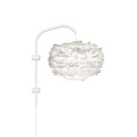 Eos Willow Wandlamp Mini Wit met Ophanging in Wit