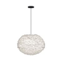 White / With flat canopy in black