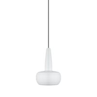 Lampa Wisząca Clava z Rozetą Matowy Biały/ Czarny