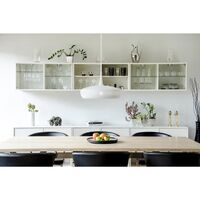Clava Dine Pendant With Rosette Matt White